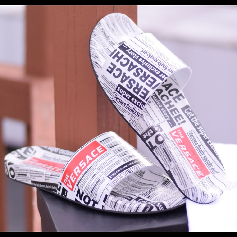 ❗️LAST ONE❗️VERSACE Newspaper Tabloid Print Slides